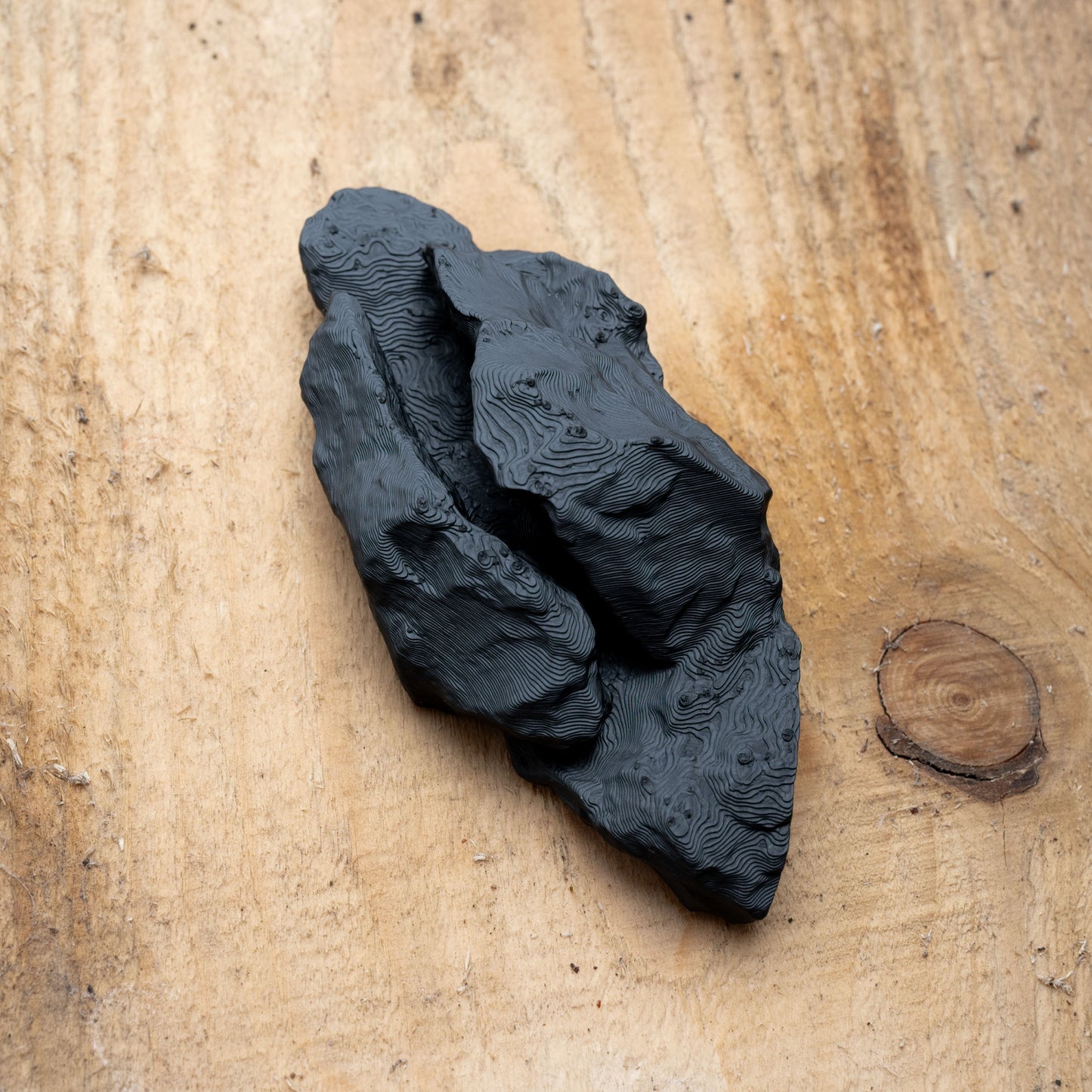 Rock Crack Key Holder