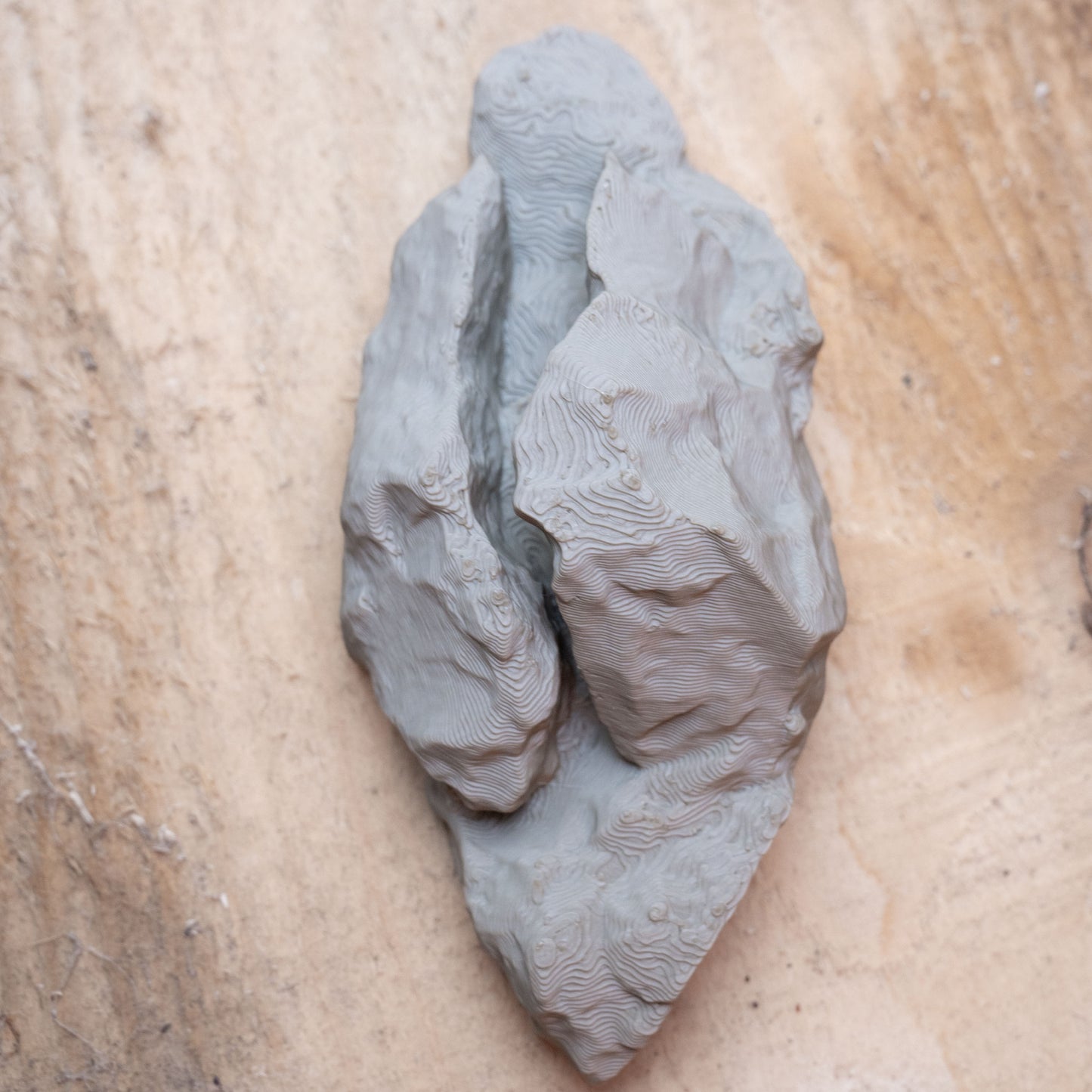 Rock Crack Key Holder