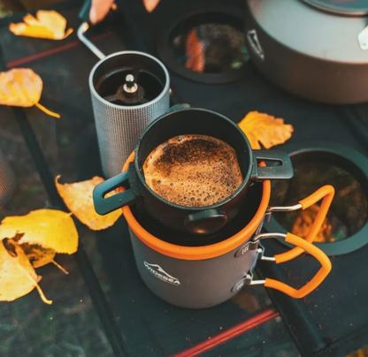 Coffemug + reusable Coffee filter